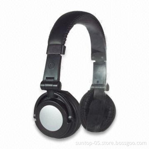 Active Noise-cancelling Headphones with 3.5mm Stereo Plug and 1.2m Cable Length